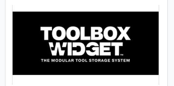 Toolbox Widget - Modular Plier Organizers Kit | Magnetic Plier Holder for Tool Drawer | Tool Storage Organizer for Profession