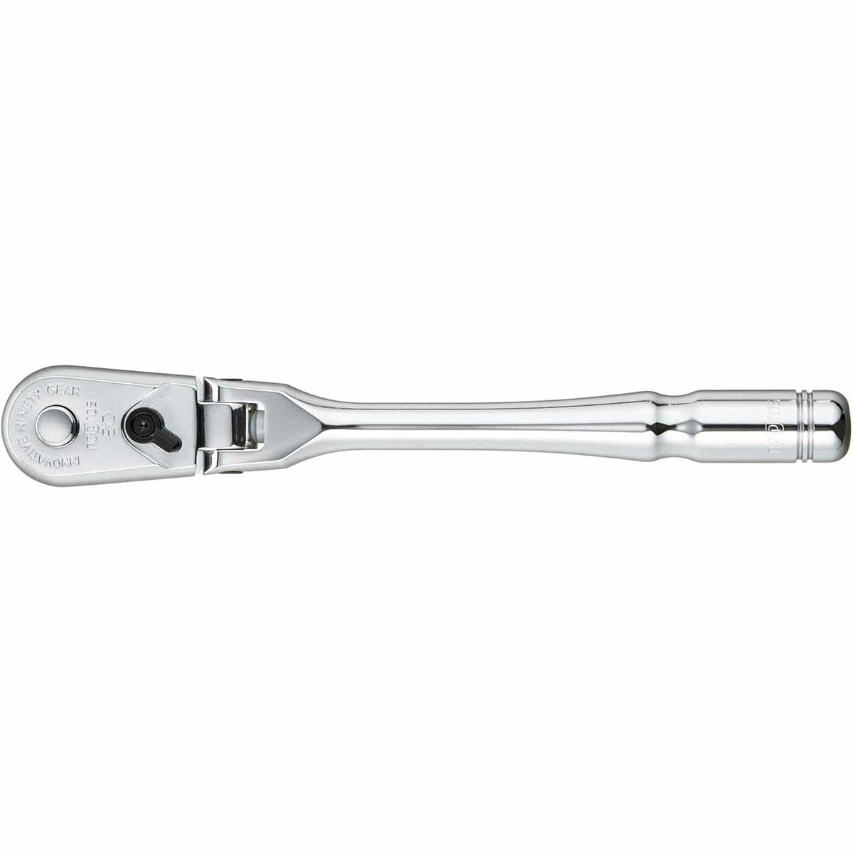 NEPROS 3/8″ Compact Flex-Kopf Ratsche – 90 Zähne, Extrem Leichtgängig Für Enge Räume