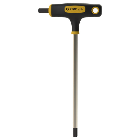 Felo 31308760 Dual Metric Hex T-Handle, 8.0 mm x 200 mm