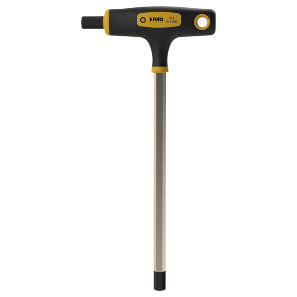 Felo 31310760 Dual Metric Hex T-Handle, 10.0 mm x 200 mm