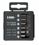 Felo 03091516 Profi Bit Box 6 Bits x 50 mm - Slotted