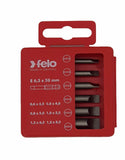 Felo 03091516 Profi Bit Box 6 Bits x 50 mm - Slotted