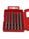 Felo 03192716 Bit set SL/Z (+/-) Industrial 70 mm in case, 6 pcs