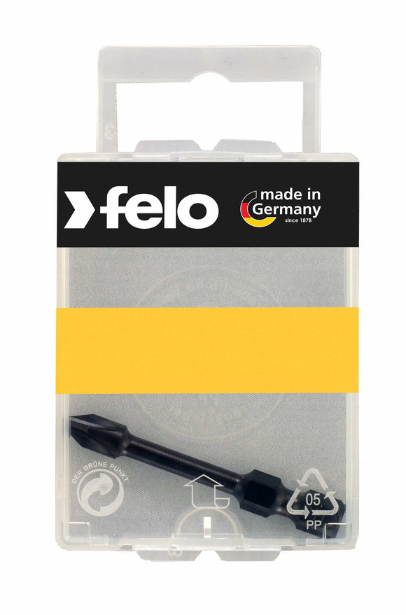 Felo 03201541 Phillips #1 x 50 mm Impact Bit, Carded