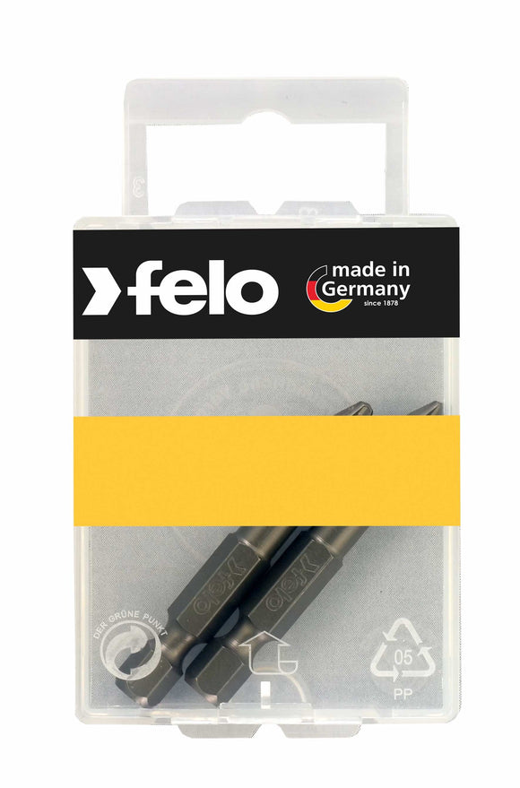 Felo 03202536 Phillips #2 x 50 mm Bits - 2 Pieces