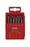 Felo 03291716 Profi Bit Box 6 Bits x 73 mm, Phillips/Pozidriv