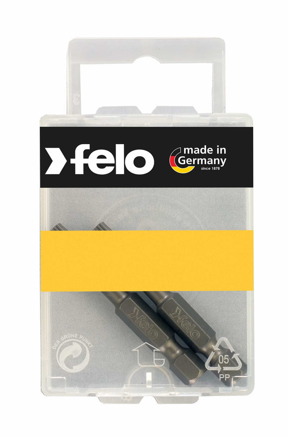 Felo 03615536 Bit E6.3 TX15x50, Industrial series, 2 pcs in blister