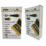 Felo 05783656 R-GO XL 36 piece Box Sockets, Bits Ergonic Ratchet, INCH