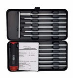 Felo 10099316 Torque adjustable screwdriver NM series 3.0–5.4 Nm with a set of bits, 12 pcs