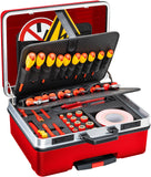 Hazet 150/52 Hybrid and Electric Vehicle High-voltage Tool Set, 52 Pieces