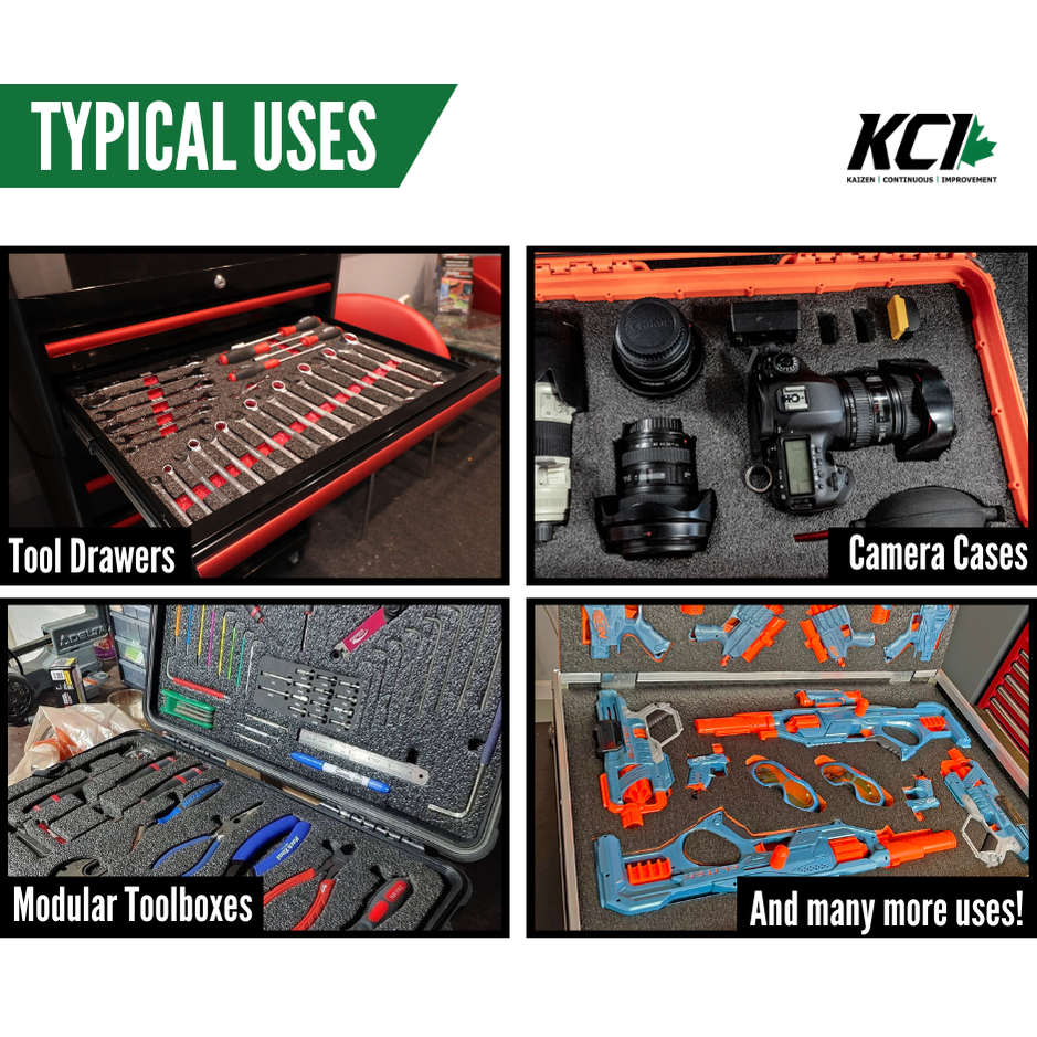 16" x 24" Kaizen Customizable Foam Sheet