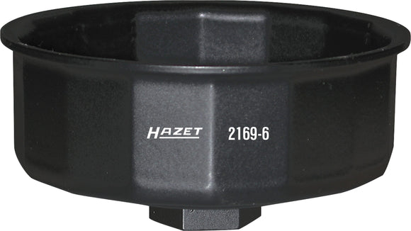 Hazet 2169-6 Oil Filter Wrench - Outside 16-Point Profile