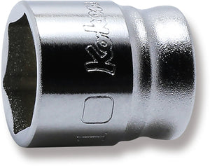 Koken 2400MZ-10 1/4 Sq. Dr. Z-series 6 point chrome Metric Socket 10mm