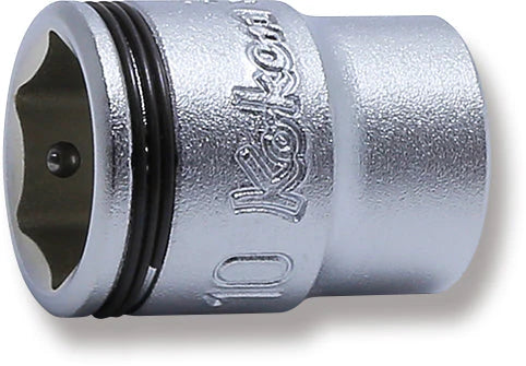 Koken 2450MS-10 1/4 Sq. Dr. Short NUT GRIP Socket - 10mm