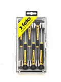 Felo 24896166 6 Piece Torx & Hex Precision Screwdriver Set