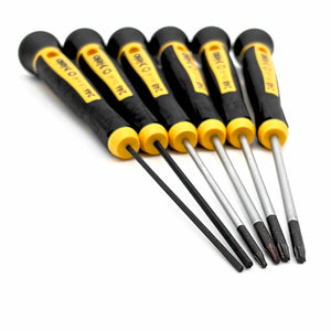 Felo 24896166 6 Piece Torx & Hex Precision Screwdriver Set