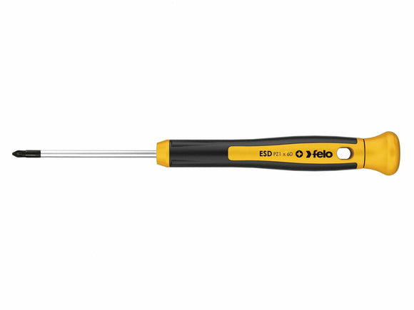 Felo 25110260 PZ 1 x 60 mm ESD Precision Pozidriv Screwdriver