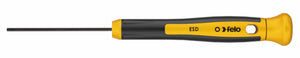 Felo 25630260 3 mm x 75 mm ESD Precision Hex Screwdriver