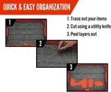 Milwaukee JobSite Organizer - Full Box Inserts