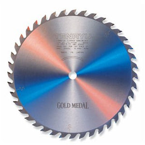 Tenryu GM-25540-2 Gold Medal 10" X 40T; 5/8" Arbor | Woodworking Saw Blade