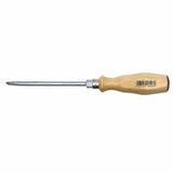 Felo 33508090 Slotted 9 x 150mm Wood Handle Screwdriver