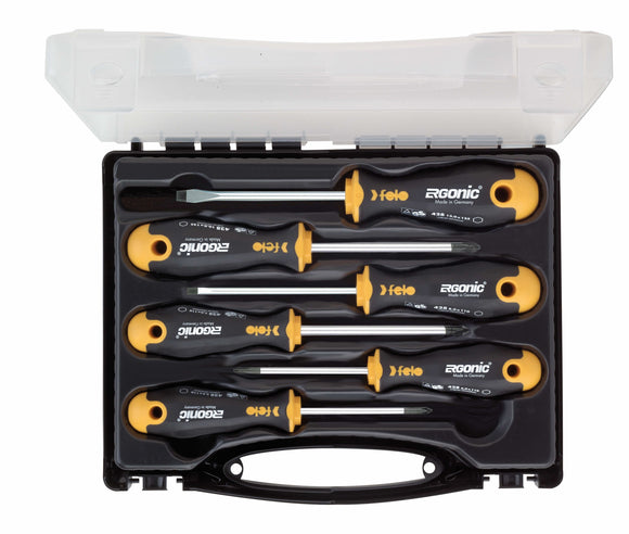 Felo 40010636 Ergonic Screwdriver Set 6 pcs in Case