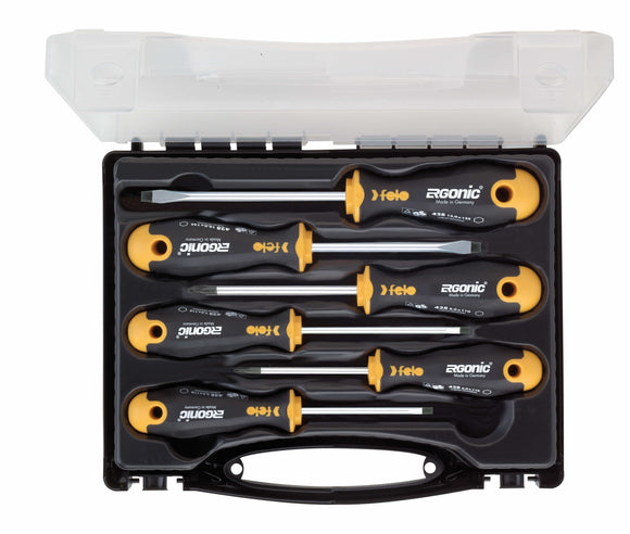 Felo 40020636 Ergonic Screwdriver Set 6 pcs in Case