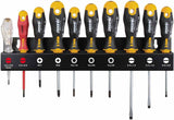 Felo 40091013 Ergonic Screwdriver Set, Dielectric Screwdriver and Voltage Tester Screwdriver 10 pcs