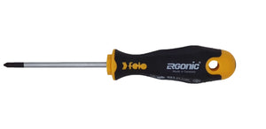 Felo 40110210 Ergonic #1 x 80mm Pozidriv Screwdriver