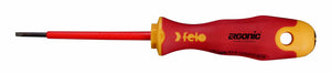 Felo 41302590  Ergonic Insulated 2.5 x 75mm Slotted Screwdriver