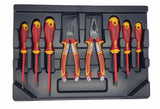 Felo 41398517 8 Piece XL Insulated Tool Set - Pliers and Screwdrivers