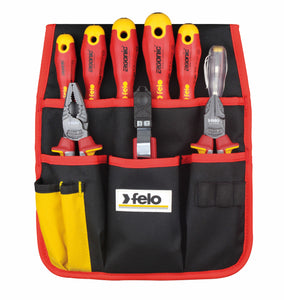 Felo 41399504 9 Piece Insulated Belt Pouch Set