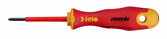 Felo 41400190 Ergonic Insulated #0 x 60mm Phillips Screwdriver