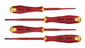 Felo Ergonic E-SLIM TORX Dielectric Screwdriver Set, 4pcs 41884198