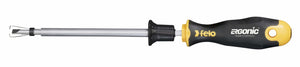 Felo 42004510 Flat-head screwdriver SL 4.0x0.8 with grip for fasteners