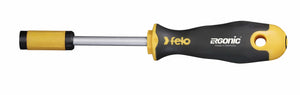 Felo 43810040 Ergonic Screwdriver with Automatic Magnetic Holder Star 1/4"