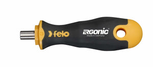 Felo 43812640 Ergonic Magnetic Compact 1/4" Bitholding Handle