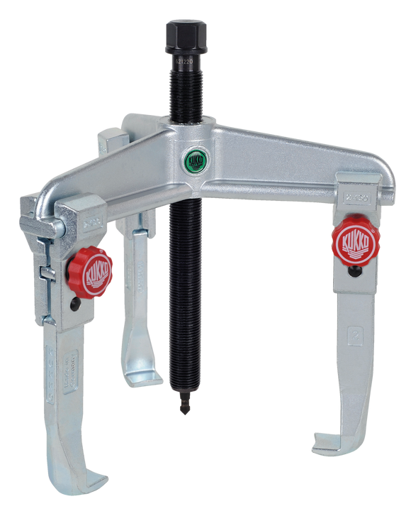 Kukko 30-2+ | 3-jaw universal puller with quick adjustment jaws, up to 160 mm spread, 150 mm reach