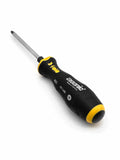 Felo 45110240 Ergonic with Striking Cap Pozidriv Screwdriver, PZ 1 x 80