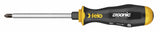 Felo 45120340 Ergonic with Striking Cap Pozidriv Screwdriver, PZ 2 x 100