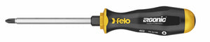 Felo 45220340 Ergonic #2 x 100mm Phillips Screwdriver - Hex Bolster and Striking Cap