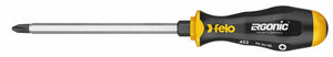 Felo 45230540  Ergonic #3 x 150mm Phillips Screwdriver - Hex Bolster and Striking Cap