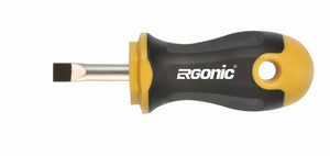 Felo 46005510 Ergonic 5.5 x 25mm Slotted Stubby Screwdriver