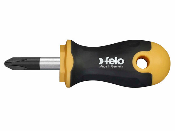 Felo 46101010 Stubby Short Phillips Screwdriver PZ1x25, 85mm