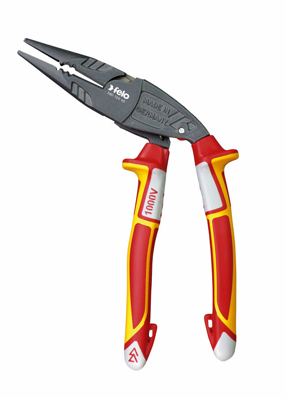 Felo 58012040 Curved pliers dielectric Ergomulti 200 mm