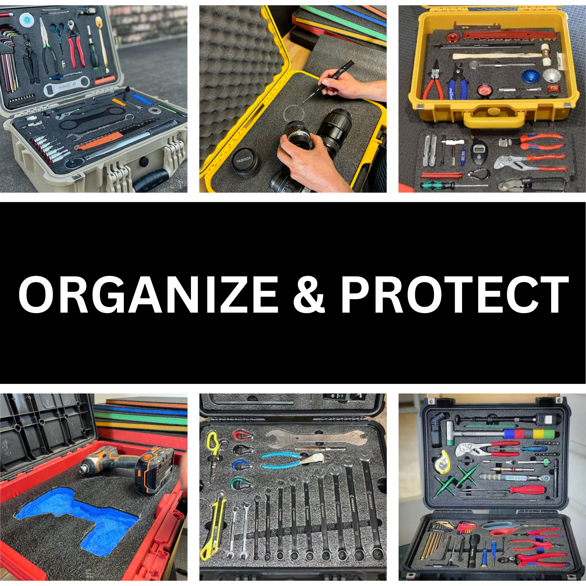 Pelican 1495 Protector Laptop Case Kaizen Inserts