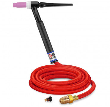 PrimeWeld CK TL26 Air Cooled Trim-Line TIG Torch Kit, Flex, 200A, 12.5 with Dinse Connector