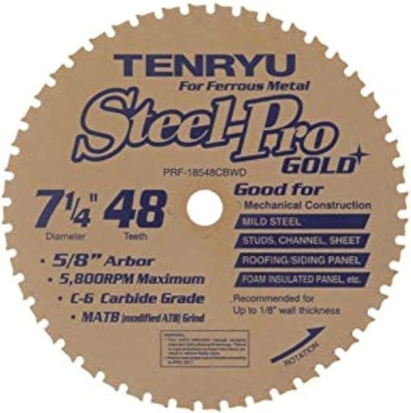 Tenryu PRF-18548CBWD Steel-Pro Gold 7-1/4