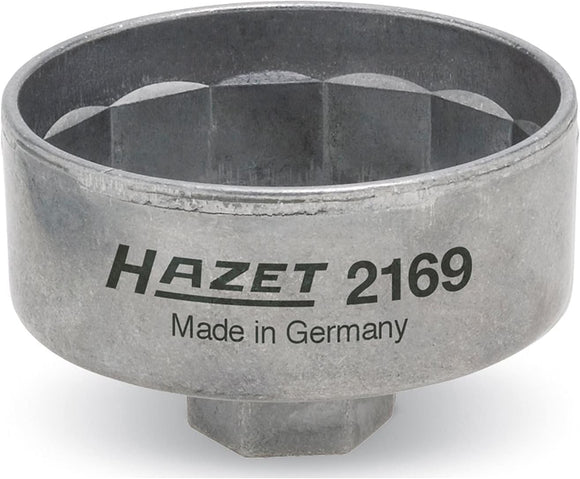 Hazet 2169 Oil filter wrench - Outside 14-point profile