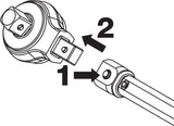 Hazet 6280-1CT Torque Wrench 9x12, 2-10 Nm